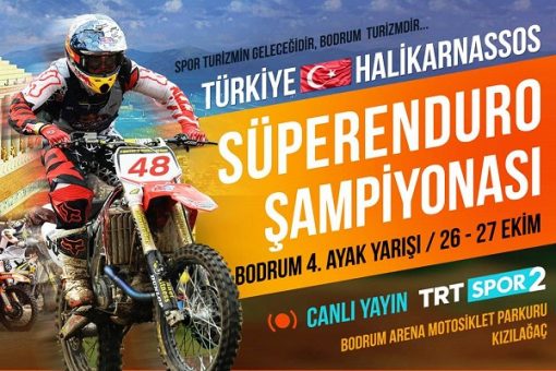 Bodrum Türkiye Süperenduro Şampiyonasına ev sahipliği yapacak.