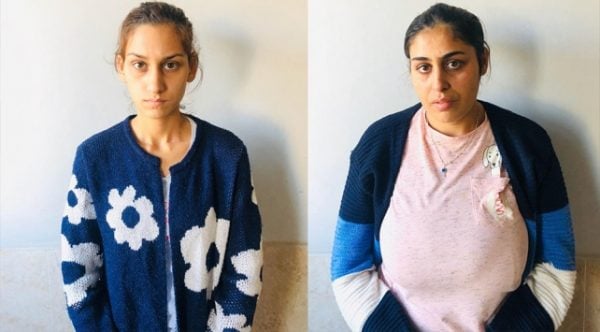 Hırsızlık zanlısı kız kardeşler Aydın'da yakalandı