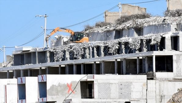 Bodrum'daki kaçak yapıların yıkımında sona yaklaşılıyor