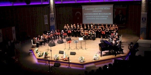 Aspat Müzik Topluluğu tarafından Türk Sanat Müziği konseri verildi. 