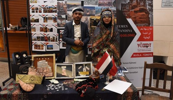Muğla'da, uluslararası öğrenciler kültürlerini tanıttı