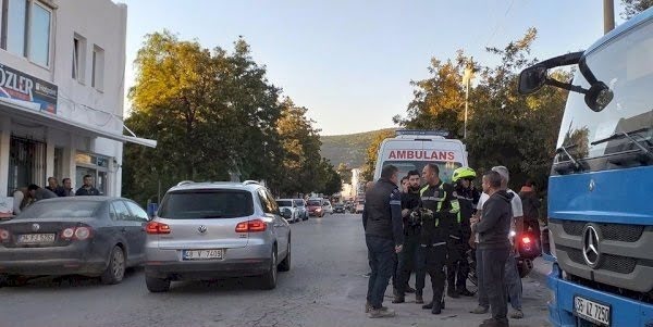 Bodrum’da meydana gelen trafik kazasında 1 kişi yaralandı. 
