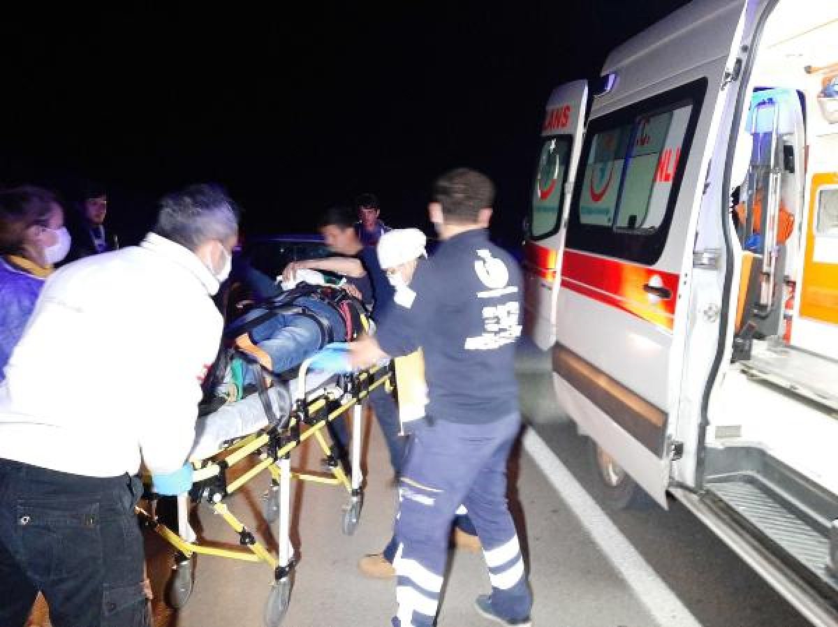 Fethiye'de otomobil köpeğe çarptı: 6 yaralı